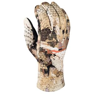 SITKA Gear Gradient Stretch Fleece Camouflage Hunting Gloves